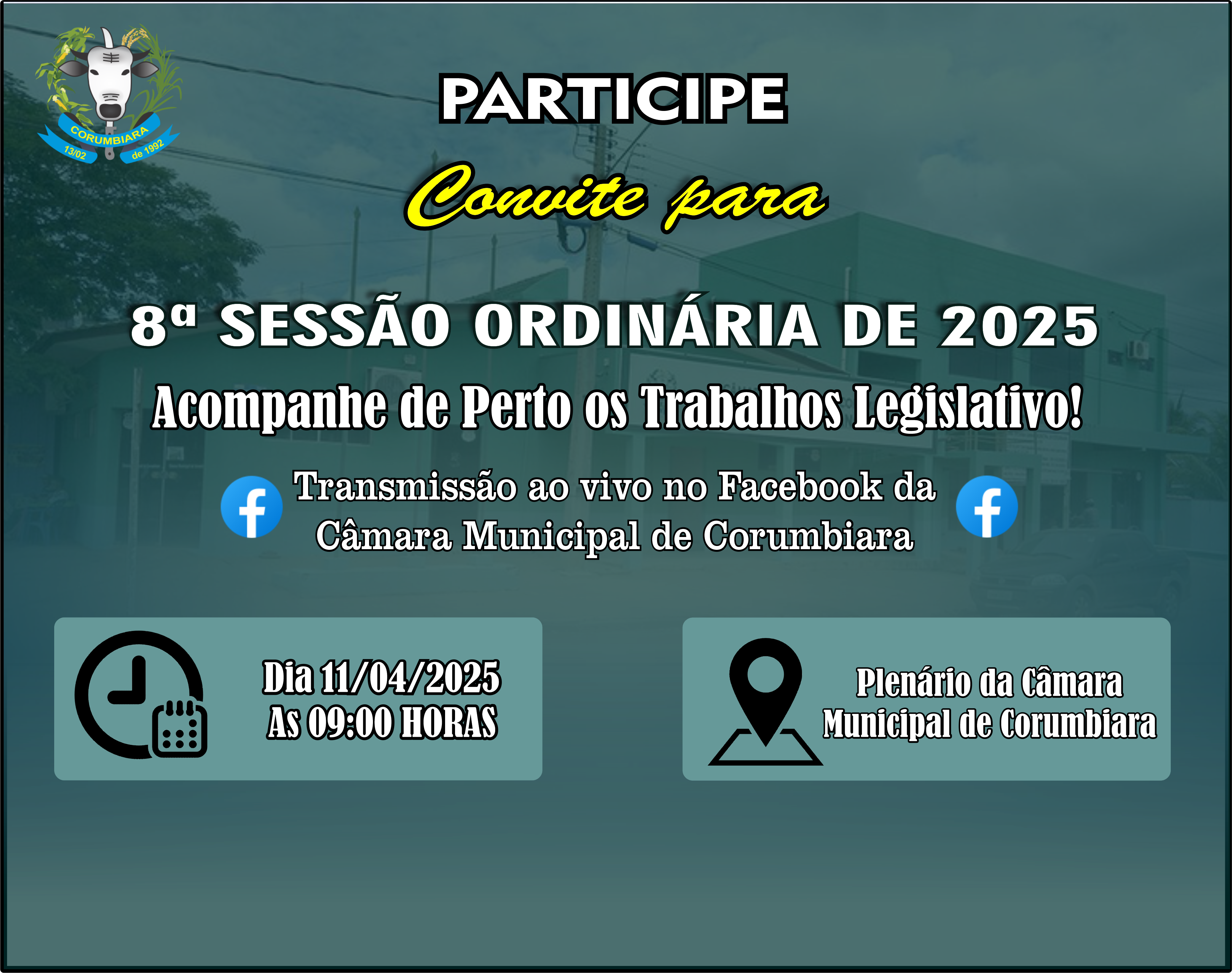 8ª Sessão Ordinária de 2025 (11/04)