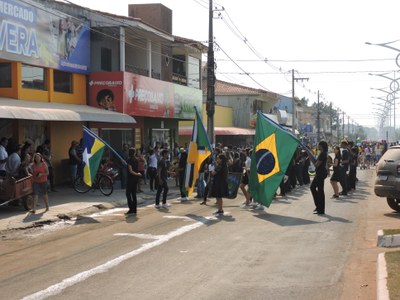 7 de setembro em Corumbiara-RO