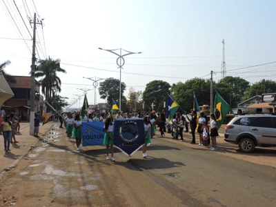 7 de setembro em Corumbiara-RO