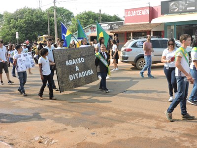 7 de setembro em Corumbiara-RO