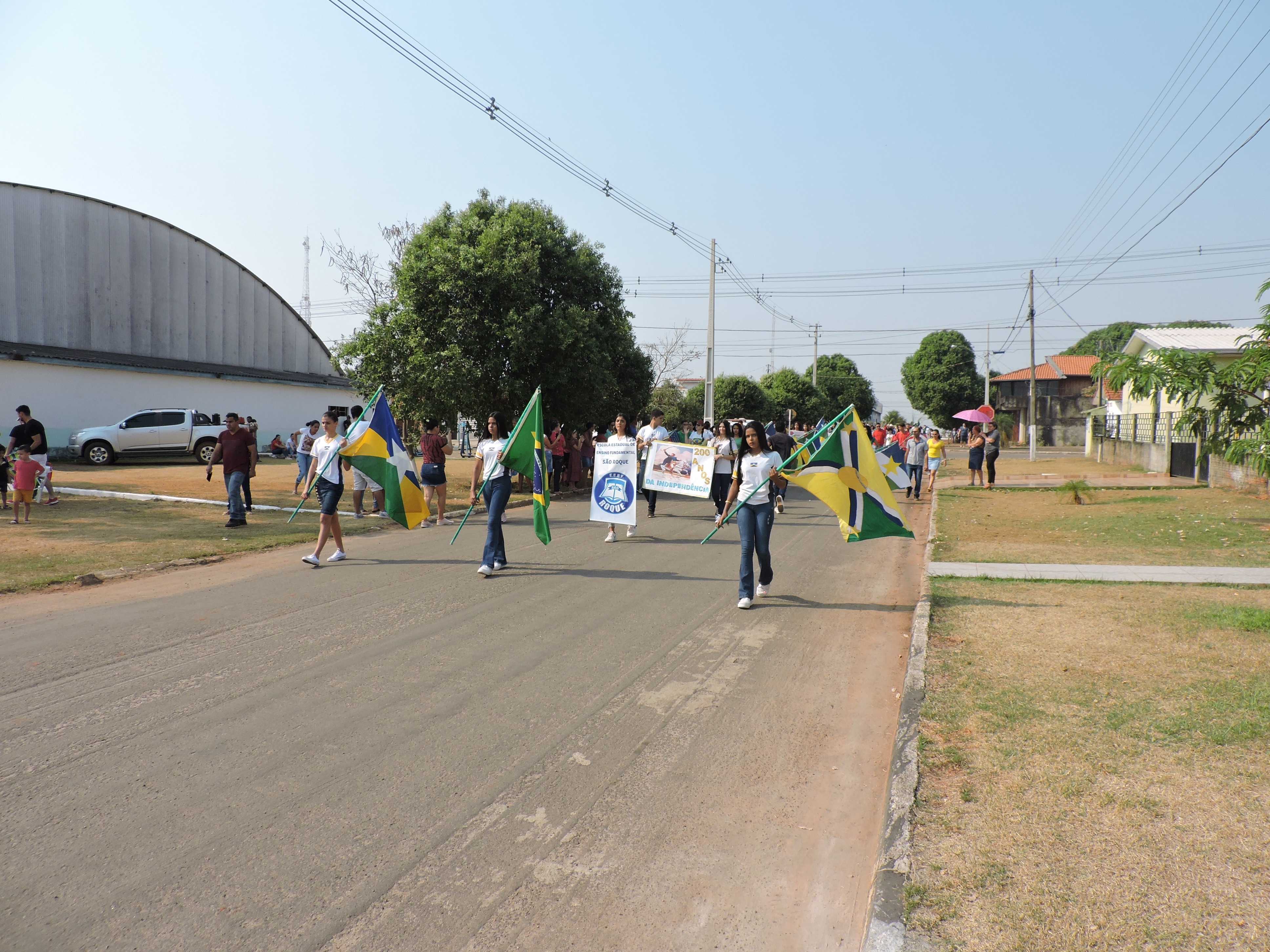 7 de setembro em Corumbiara-RO