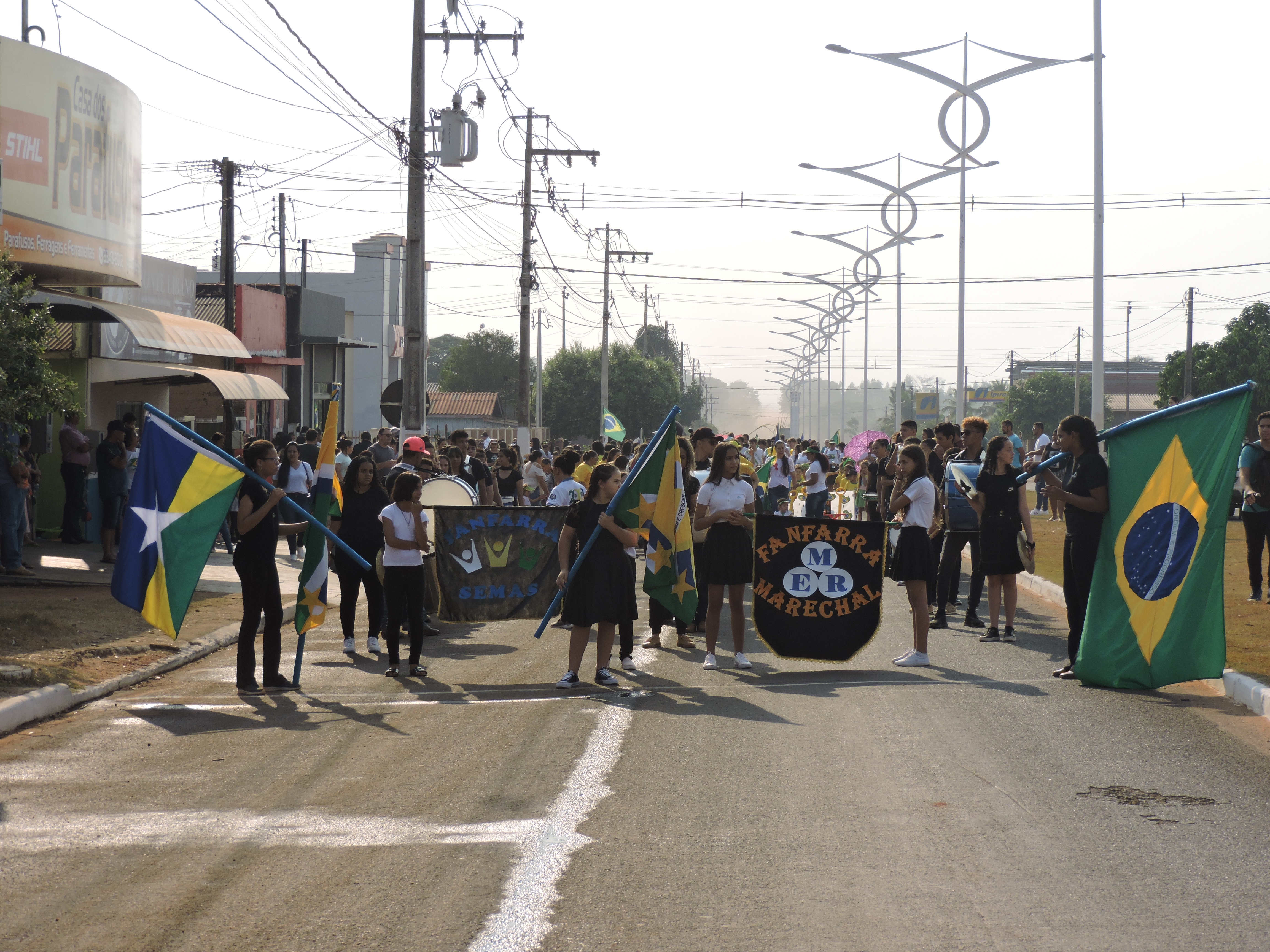 7 de setembro em Corumbiara-RO