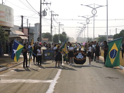 7 de setembro em Corumbiara-RO