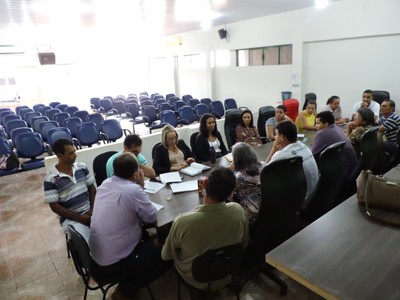 SEMAS e Vereadores em Reunião.