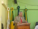 O Vereador Wilmar Jose Cardoso em discurso na tribuna da Câmara cobrou do Executivo o Patrolamento e a limpeza do Distrito de Vitoria da União